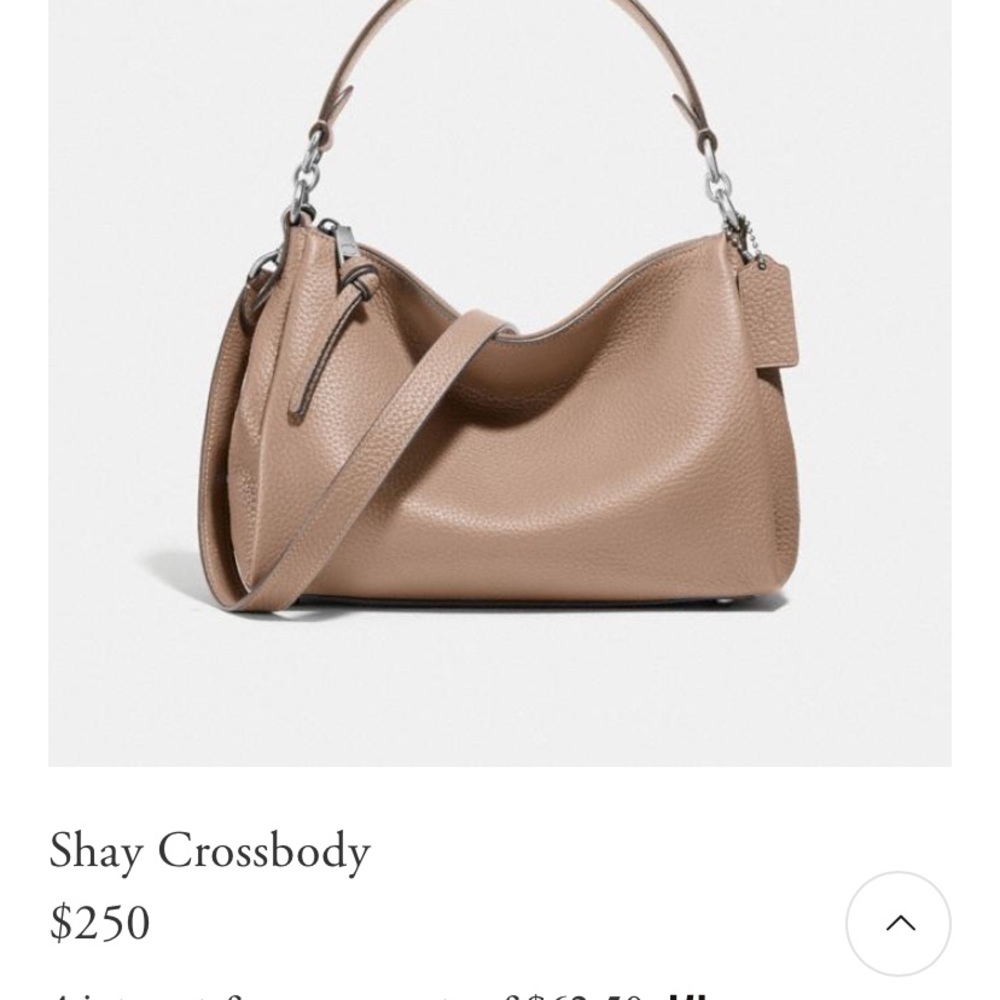 Coach crossbody purse